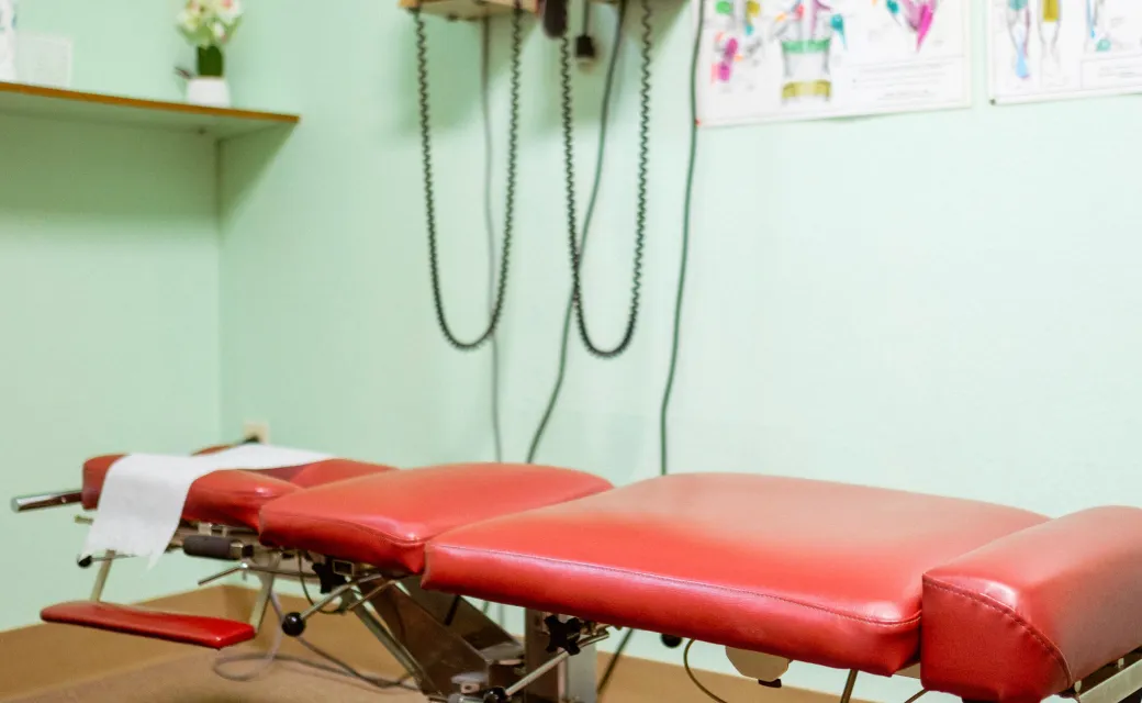保険診療の施術台